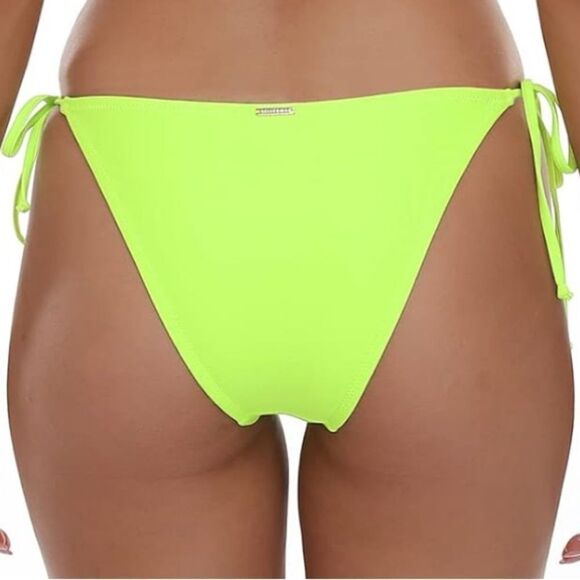 Relleciga Lime Green Bikini Swim Bottoms, Size XL, NWT - Picture 3 of 10
